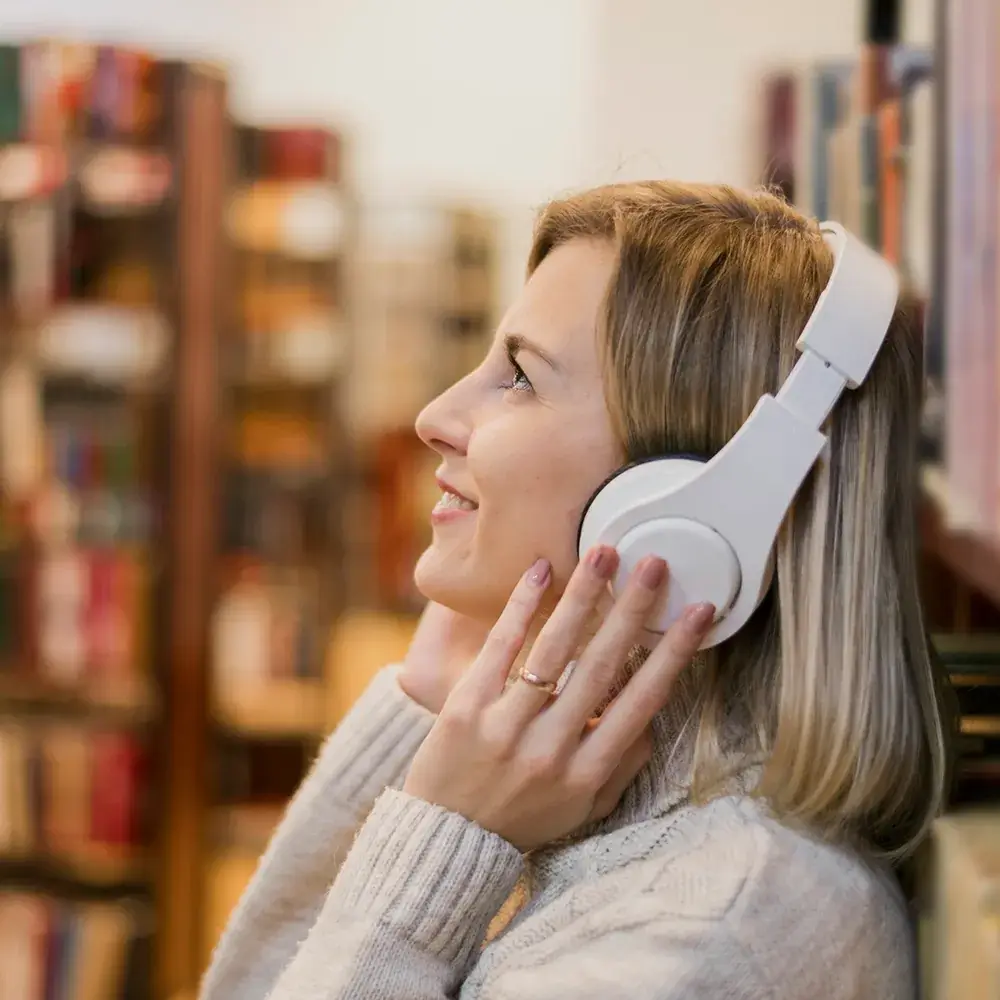 verbose techlabs bookspeak audiobook app player screen