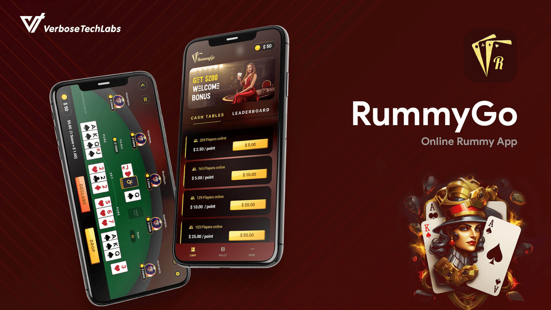 verbose techlabs Rummy Go Video