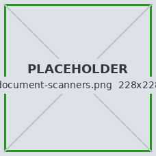 Document scanner used for image data collection