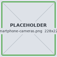Smartphone camera used for image data collection